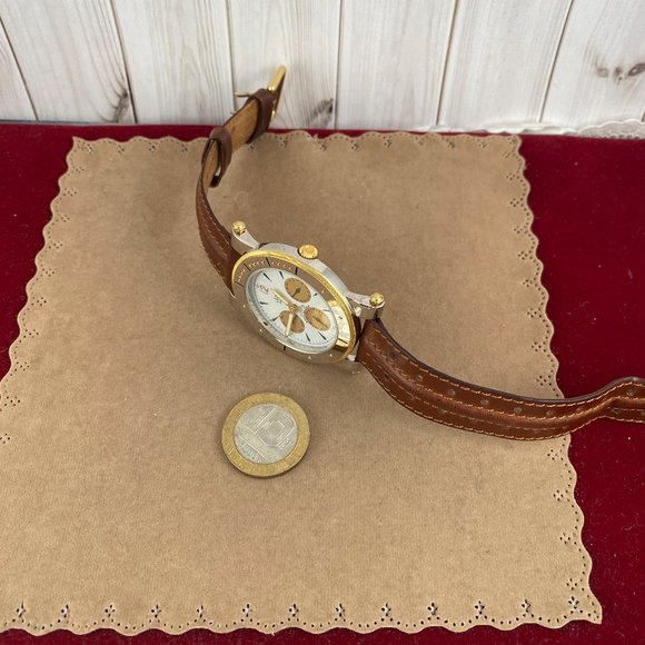 Vintage Jaz Paris Chronograph Triple Date Watch NIB - Picture 8 of 11